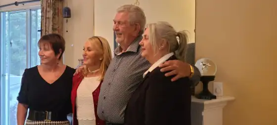 Just when I think wedding season is over....along comes a sweet mini ceremony, in my living room! S and J brought some f...